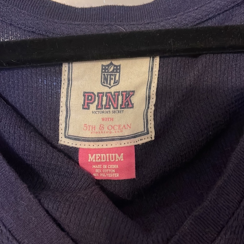 VS PINK NFL Broncos Thermal Long Sleeve ~ Medium - Picture 3 of 3